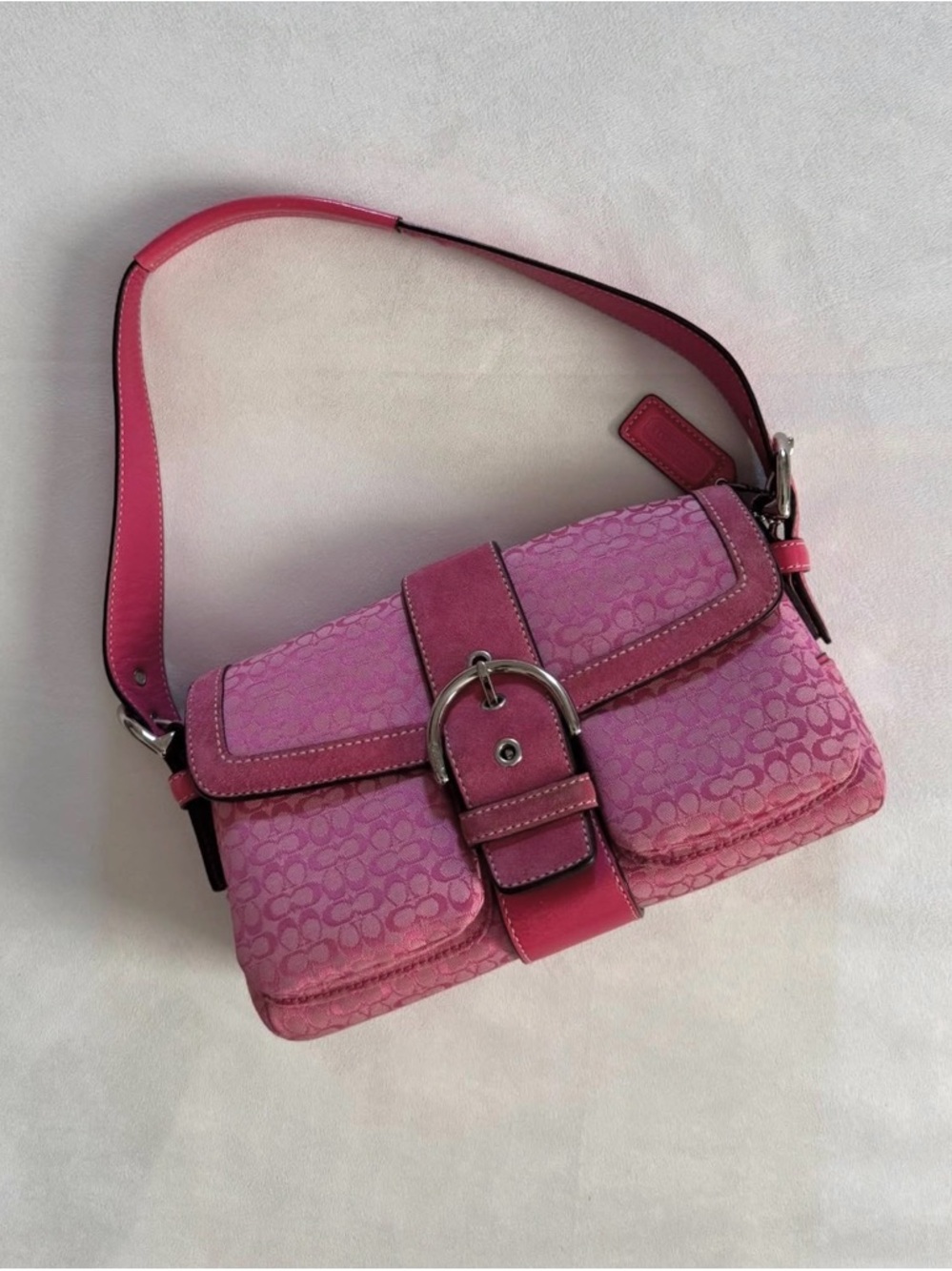 Coach Pink SoHo Shoulder Bag
